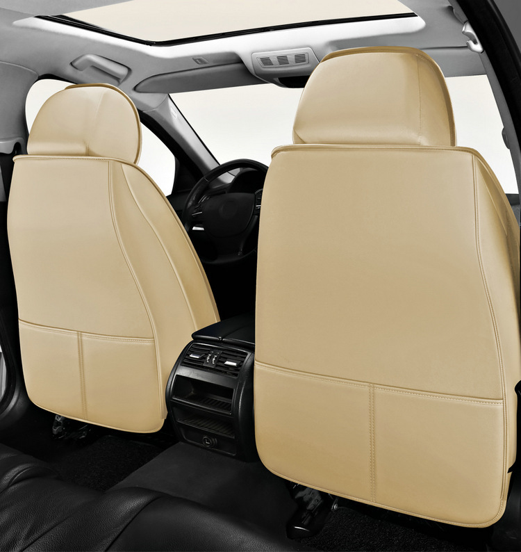 2025 New All-Inclusive Nappa Leather Ice Silk All-Season Car Seat Cushion