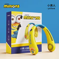 Bladeless Neck Fan Minions L18, Portable Hanging USB Fan, 2000mAh Battery, 200×160×60 mm
