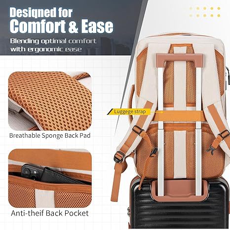 Waterproof Business Backpack For Men And Women Large Capacity_voghion.com