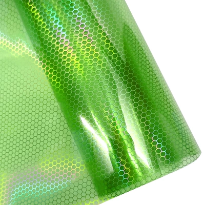 Color Change Film Honeycomb Laser | Car headlight protective film - green-30cmx60cm