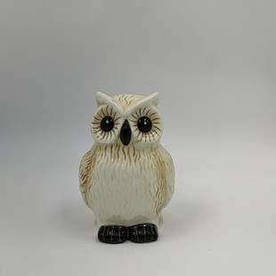 Nordic Ceramic Hand-Painted Owl Crafts Ornaments