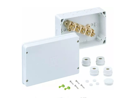 Spelsberg高防护等级分线盒 带5极端子，外部尺寸：256*171*106mm