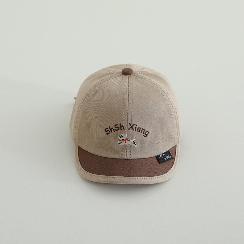 Sombreros para bebés primavera y otoño gorras de lengua de pato lindas de dibujos animados para bebés gorras corta gorras de béisbol para hombres y mujeres