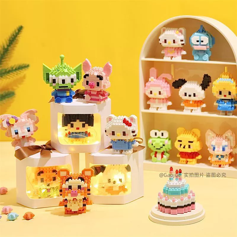 Hello Kitty, hello kitty, мультфильм конструктор, игрушка, мелкие части