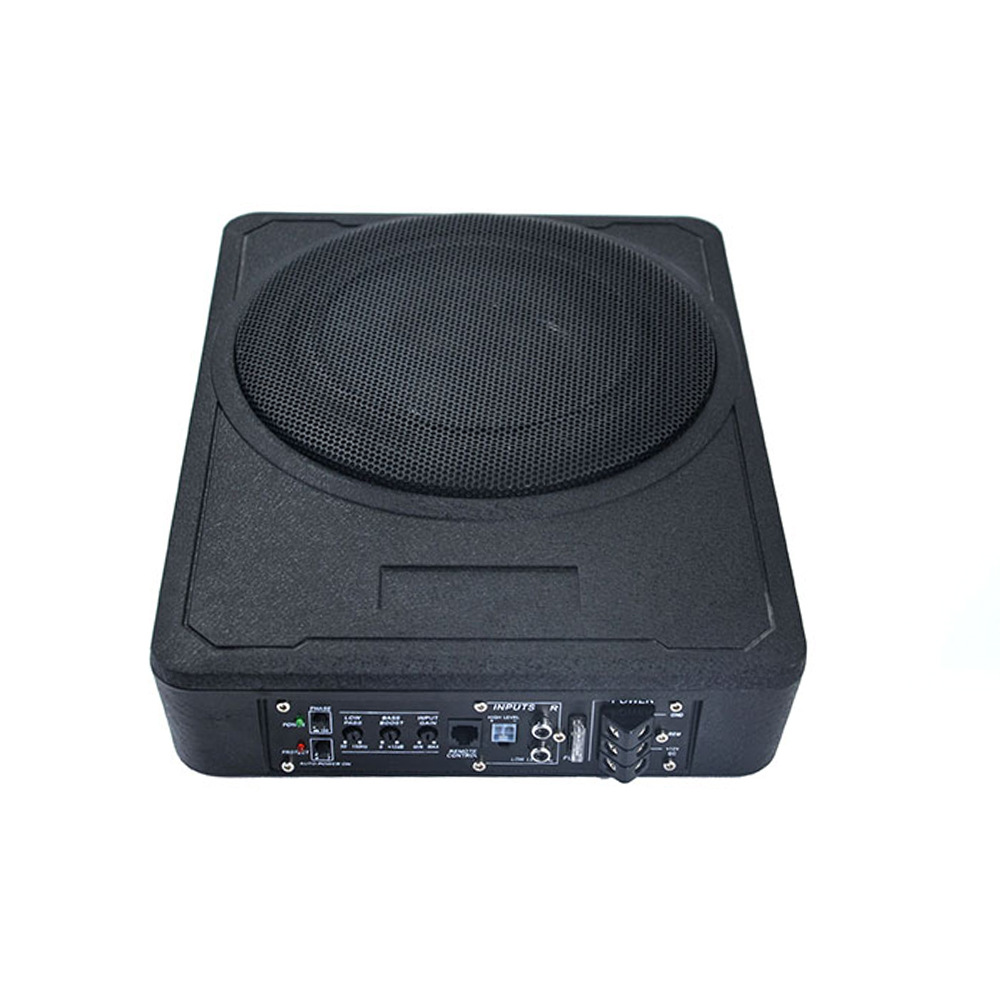 German Blaupunkt Car Audio Xlf180A Ultra-Thin Subwoofer Car Seat High-Power Active Subwoofer