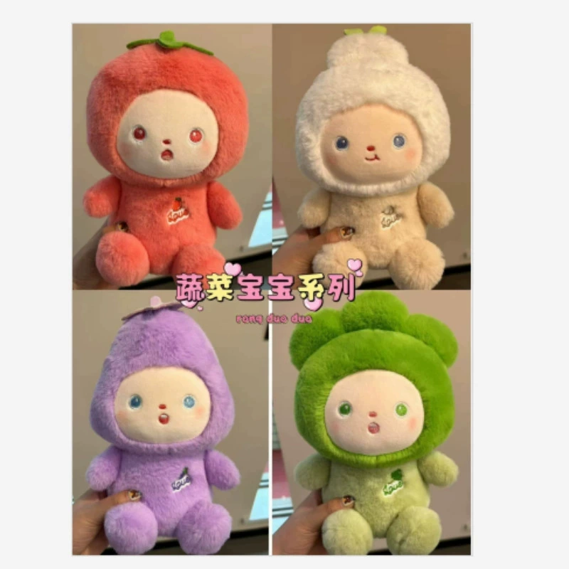 Cute plush dolls collection with adorable animals and bears, 8-inch soft stuffed toys