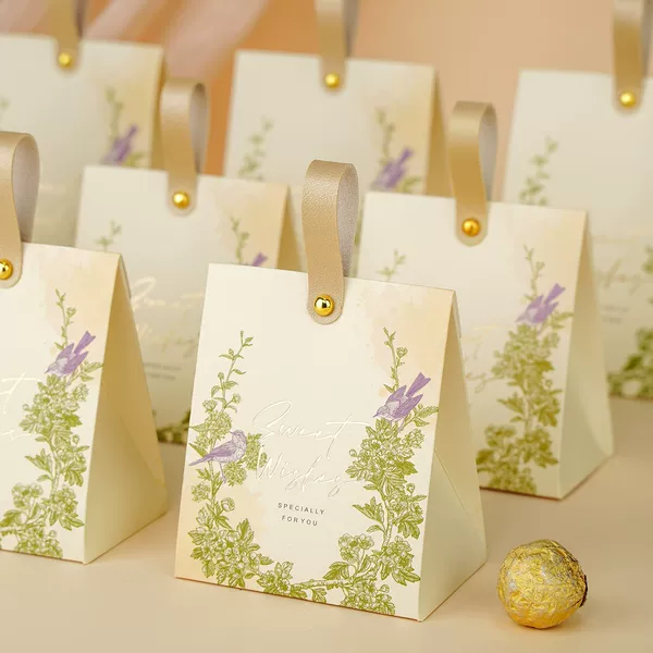 New Wedding Candy Box, Wedding Candy Packaging, Engagement Gift Box, Empty Box, Wedding Hand-Held Box, Wedding Candy Return Gift Bag