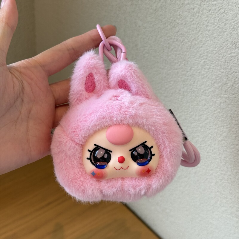 可爱搪胶娃娃三岁挂件卡通包包挂饰钥匙扣娃娃玩偶女孩子生日礼物|undefined