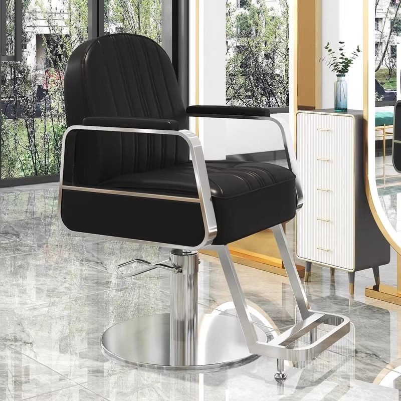 Silla de peluquería en línea, silla de peluquería de moda, silla de corte de pelo, silla de teñido