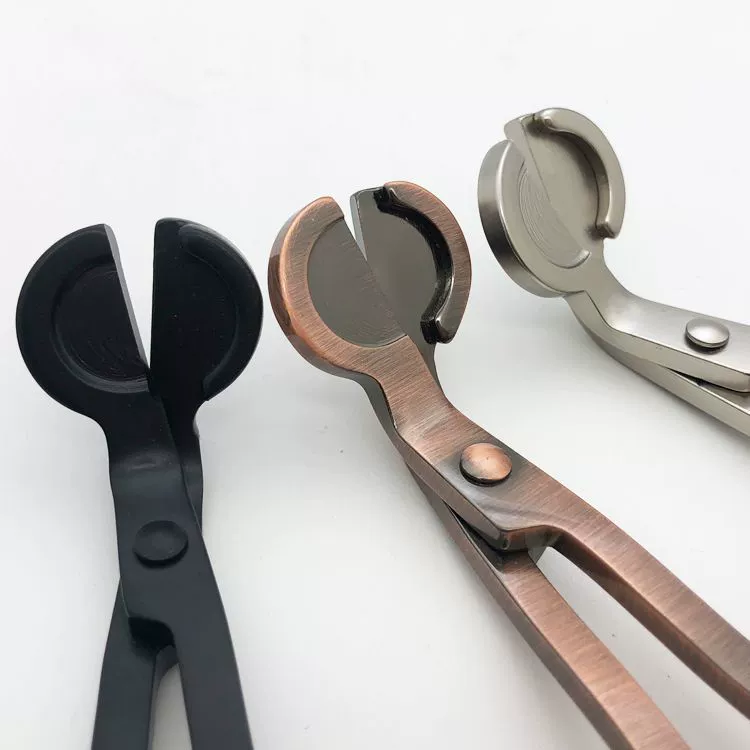 Stainless steel candle snips, wicking tool, candle wick snips, candle extinguishers, scented candle tools extinguishing snips, in-stock wholesale