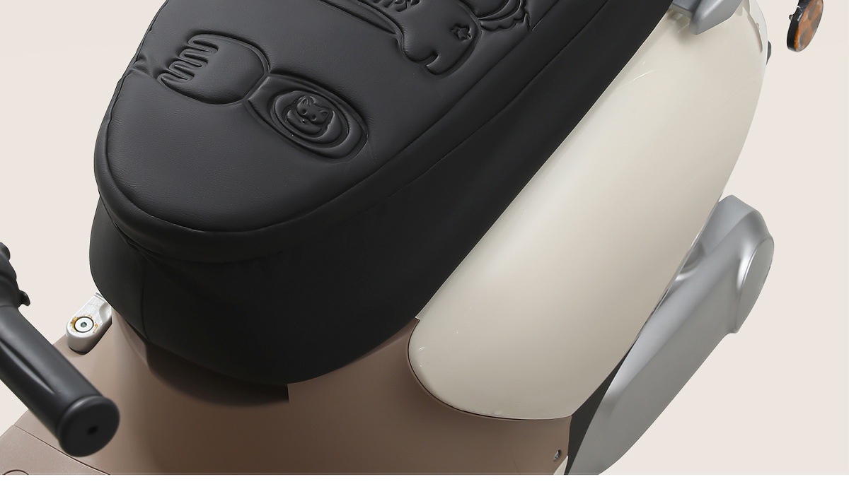 Suitable for Electric Vehicle Seat Cushion Cover Thickened Sponge Shock-Absorbing Leather Wear-Resistant Waterproof Sun Protection Electric Vehicle Comfortable Seat Cushion