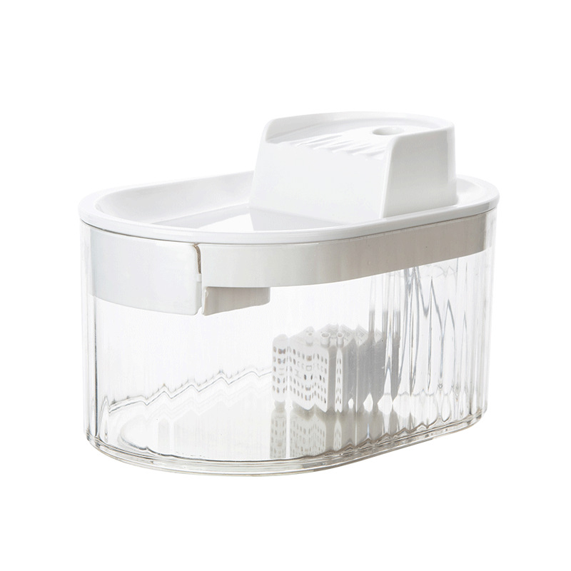 Dispositivo de agua automático para gatos eléctrico silencioso de circulación de filtro de agua activa Dispositivo de agua para mascotas explosivo transfronterizo