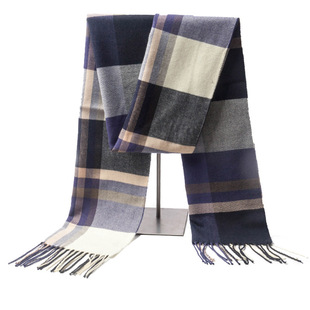 Generation New Winter Cashmere Scarf Men's Scarf Men's Women's Scarf Imitation Cashmere Scarf Thick British Plaid