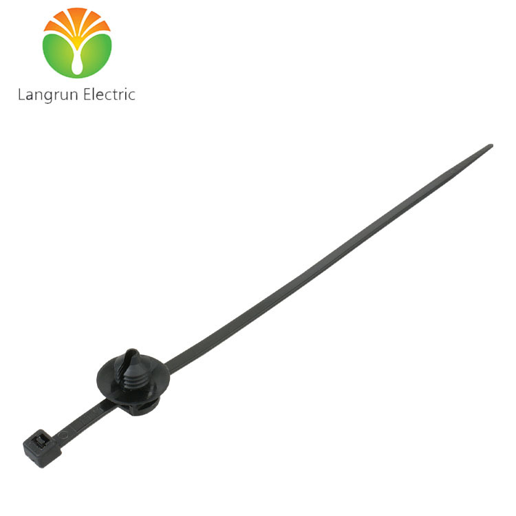 汽车扎带  带杉树头和圆盘的固定扎带  156-01624/T30RFT5LG