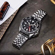 源头工厂品牌新款不锈钢男士手表商务防水夜光钢带跨境直播石英表