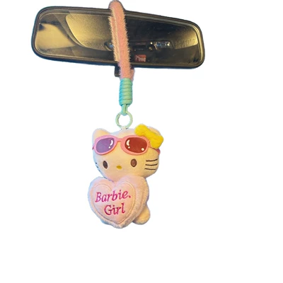 Ornaments, Plush Dolls for the: Car ornaments