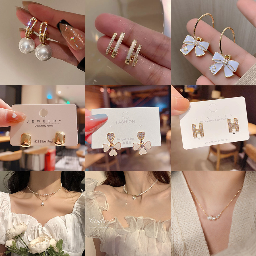 Ai Chi Jewelry Processing Wholesale Jewelry Necklaces Bracelets Rings Earrings E-Commerce Pictures and Samples Wholesale Jewelry Customization