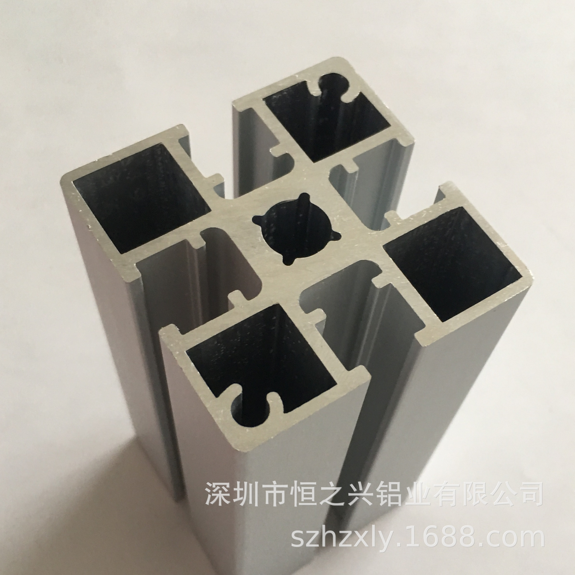 供应多种工业铝型材5050铝材国标欧标流水线操作台支架铝型材框架