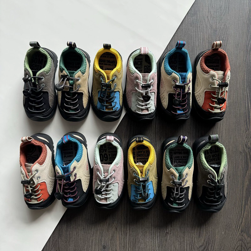 Топ с Keen Coen Детская обувь роды и дети 24 ~ 45 ярдов детей на открытом воздухе спортивные водонепроницаемые нескользящие походы обувь