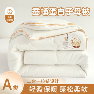 Category a Maternal and Infant Grade Cotton Silk Quilt Two-In-One Mother-In-Law Quilt Spring & Fall Quilt Thickeneded Winter Quilt Core Home Dormitory Quilt