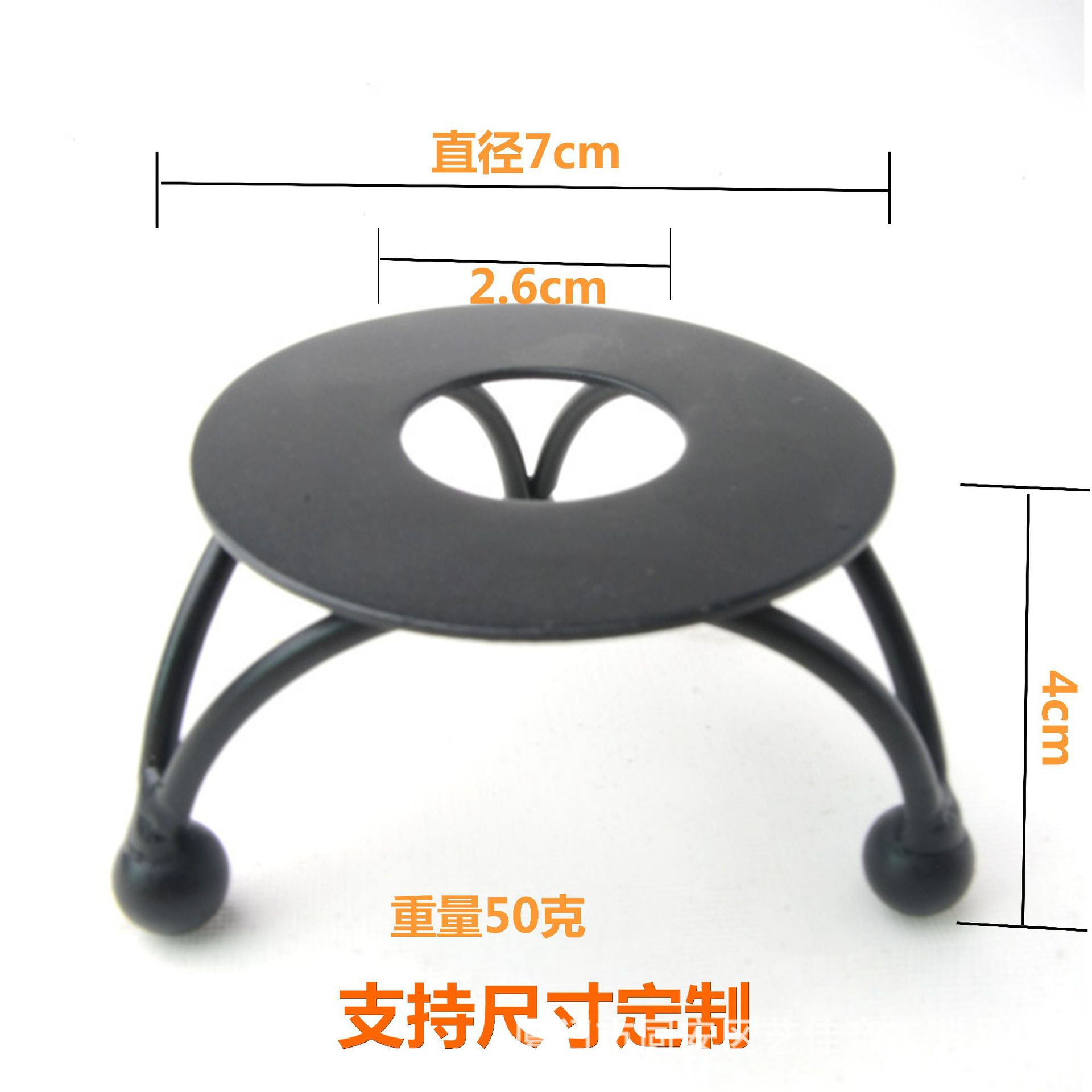 北欧风铁艺三角火漆炉可爱火漆小熔炉小蛮腰勺子便捷懒人火漆工具|ms