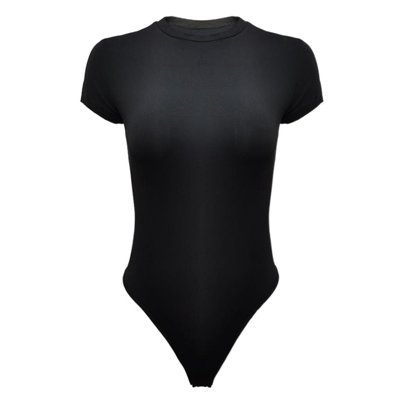 Mono de Verano 2025, Ropa Casual para Mujer, Estilo Europeo y Americano, Mono Corto de Manga Corta, Ajustado, para Comercio Exterior image 1