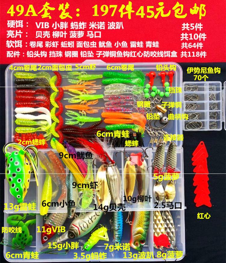 Fishing Lures Kit Mixed Including Minnow Popper Crank Baits with Hooks for Saltwater Freshwater Trout Bass Salmon Fishing