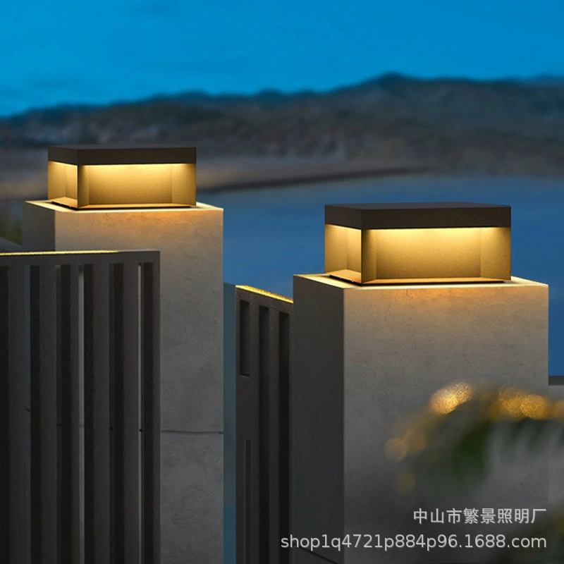 Налобный фонарь, уличный солнечный фонарь, столбчатый фонарь, уличный фонарь для общественной виллы, солнечный ландшафтный фонарь, трансграничный горячий узел