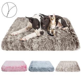 Plush square kennel cat mat pet nest deep sleep dog sofa bed pet supplies manufacturers wholesale