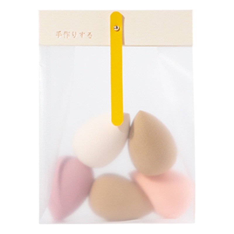 Zhuolya nuevo maquillaje huevo esponja puff belleza herramienta bolsa color sólido maquillaje huevo venta al por mayor traje de huevo de belleza