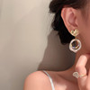 Small design earrings from pearl, internet celebrity, trend of season