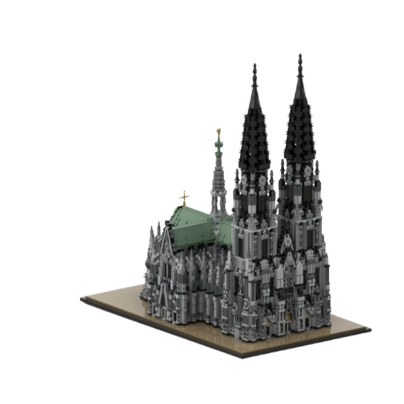 Castle Building Blocks Educational Diy Model For Kids_voghion.com