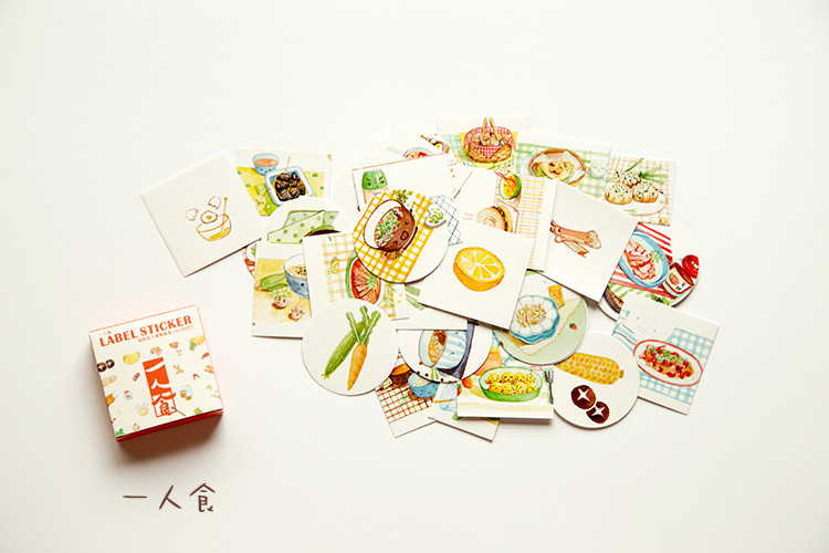 盒装贴纸