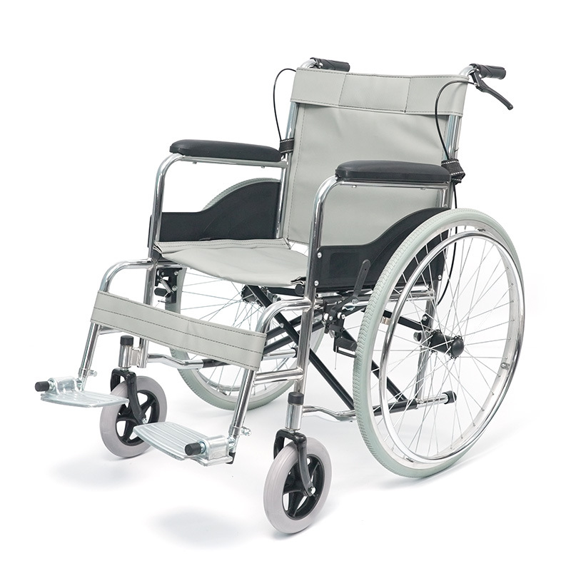 Silla de ruedas manual al por mayor transfronteriza Silla de ruedas para personas mayores discapacitadas al por mayor scooter plegable fácil portátil para personas mayores