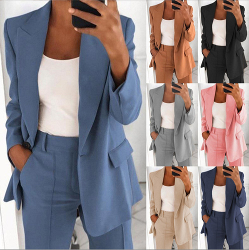  Amazon Cross-border New Fashion Casual Suit Set for Women