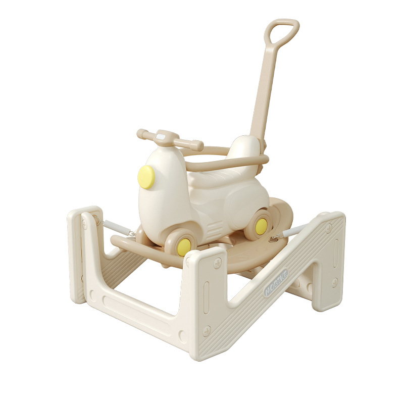 Juguetes para niños multifuncionales para bebés domésticos pequeños regalos de un aniversario para bebés varones trampolín mecedor carro