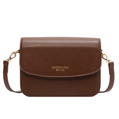 This year's popular small bags for women in spring and summer, versatile  new fashion textured crossbody bag, foreign style women's small square bag