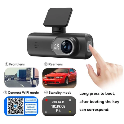 Recording, Wifi, Gps, and Night — Driving recorder