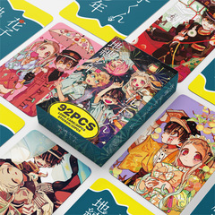 新商品92枚のアニメカードは少年花子君の写真カードを縛ります。