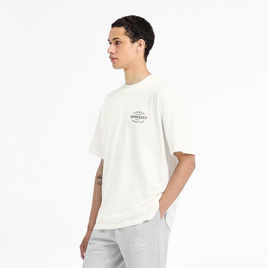 REPRESENT OWNERS CLUB Camiseta de manga corta de silicona estereoscópica masculina