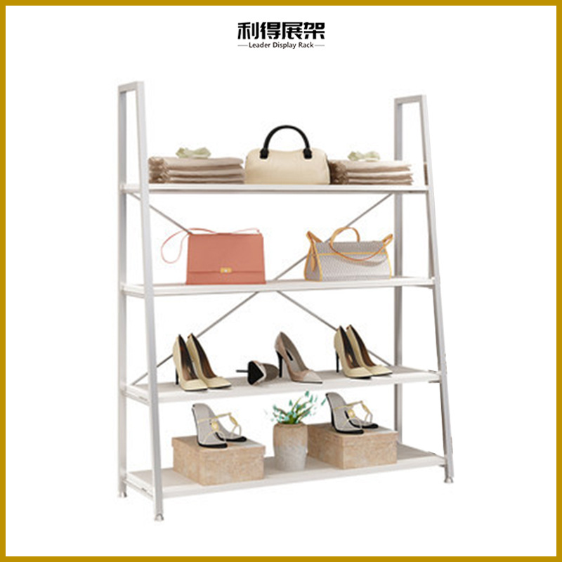 多层金属置物架货架包包展示架鞋子陈列架包包架批发丝巾展示架