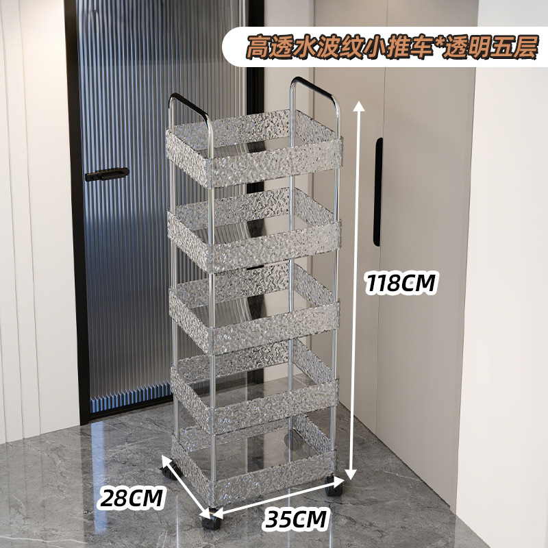 5 capas de colores primarios de ondas de agua