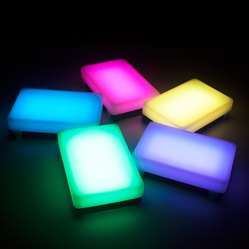 Photography lamp LED small fill light live pocket portable video RGB colorful outside shot light video soft light Photography lamp LED small fill light live pocket portable video RGB colorful outside shot light video soft light