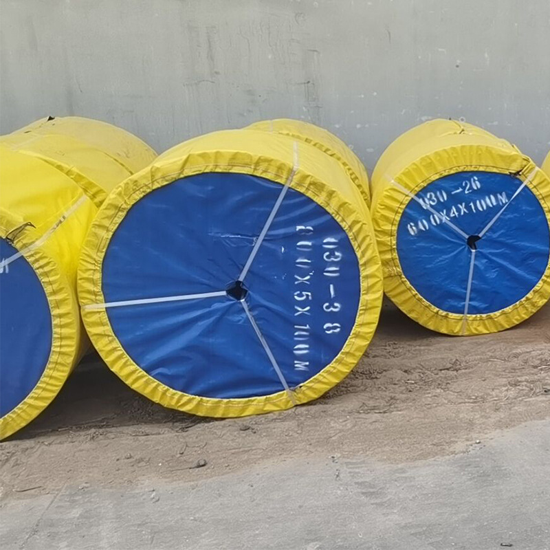 橡胶输送带工业环形耐磨传送带 沙石料耐磨阻燃尼龙输送带