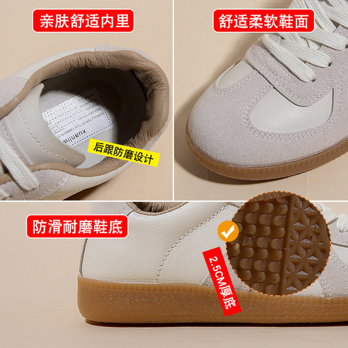 Women's and Men's Couple's Shoes 2025 Spring Summer Breathable Ins Trend Running Casual Platform Shoes D02