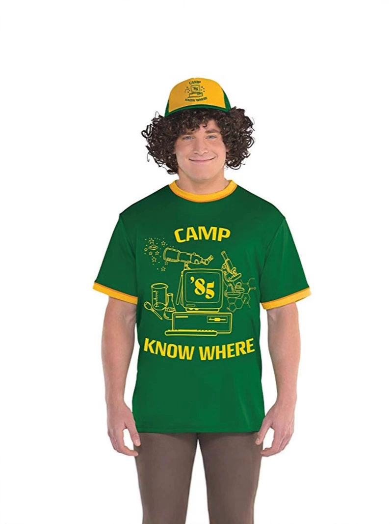 Трансграничная поставка Stranger Things 4 Stranger Things 3D цифровая печать с короткими рукавами COS аниме куртка