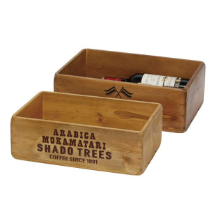 Wooden Country Farmhouse Style Storage Box Wooden Bathroom Supplies Storage Household Sundries Storage Wooden Box