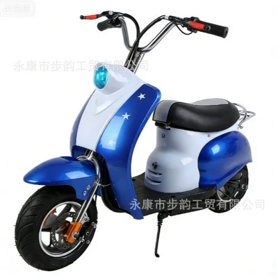 Elektrikli motosikletlər: children's scooter, small off-road scooter