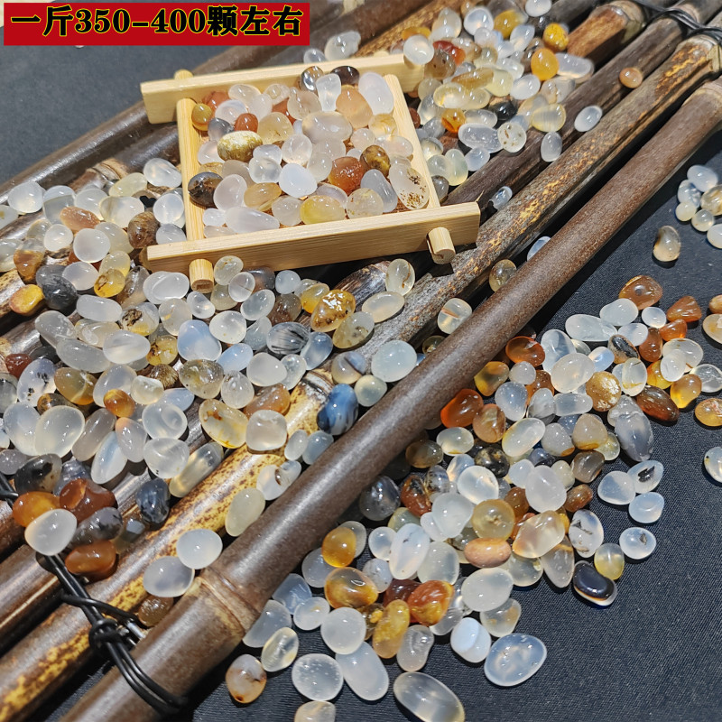 南京裕華石原石天然多色石小石水槽カラフルな小さな石瑪瑙造園植木鉢舗装|undefined