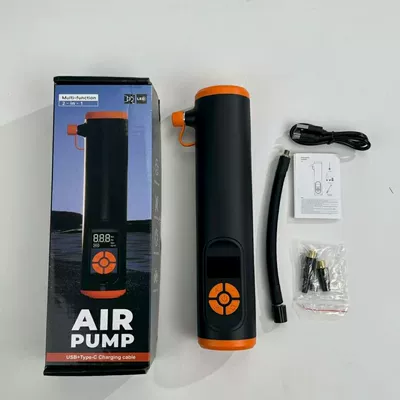 Hava nasosu, pump wireless air pump tire - safety-hammer-digital-display-cross-border-packaging